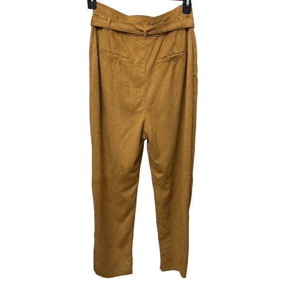 New ~ FREE PEOPLE ~ Nightfall Vegan -Suede Pants Size 6 GORGEOUS FALL - Picture 5 of 9